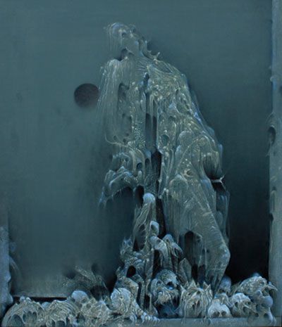 Prometheus. 2007, Öl auf Leinwand, 150x130 cm