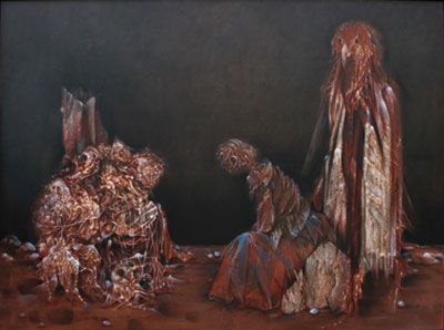 La Garotte. 2004/06, Öl auf Leinwand, 120x160 cm