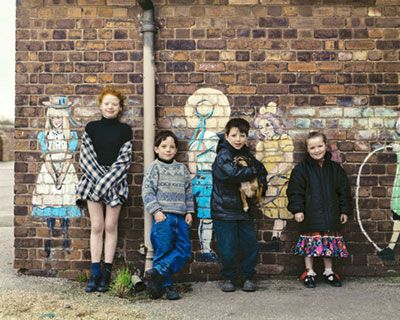 Gerhard Stromberg: Schulkinder (Arkwright I). 1996/2016