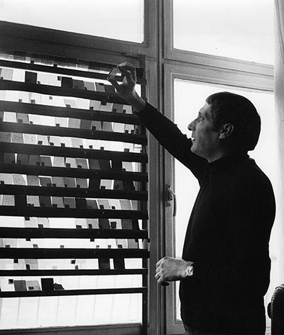 Lothar Mannewitz im Atelier Lange Straße, 1980er Jahre (Foto: Archiv Familie Mannewitz)