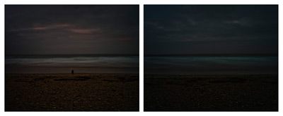 Gerhard Stromberg: Die Frau am Meer, 2017/2019 (Diptychon)