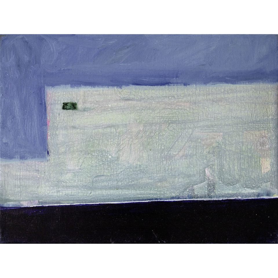 Felix Jess: Hafen. 2022/23, Acryl auf Leinwand (Foto: André Gschweng)