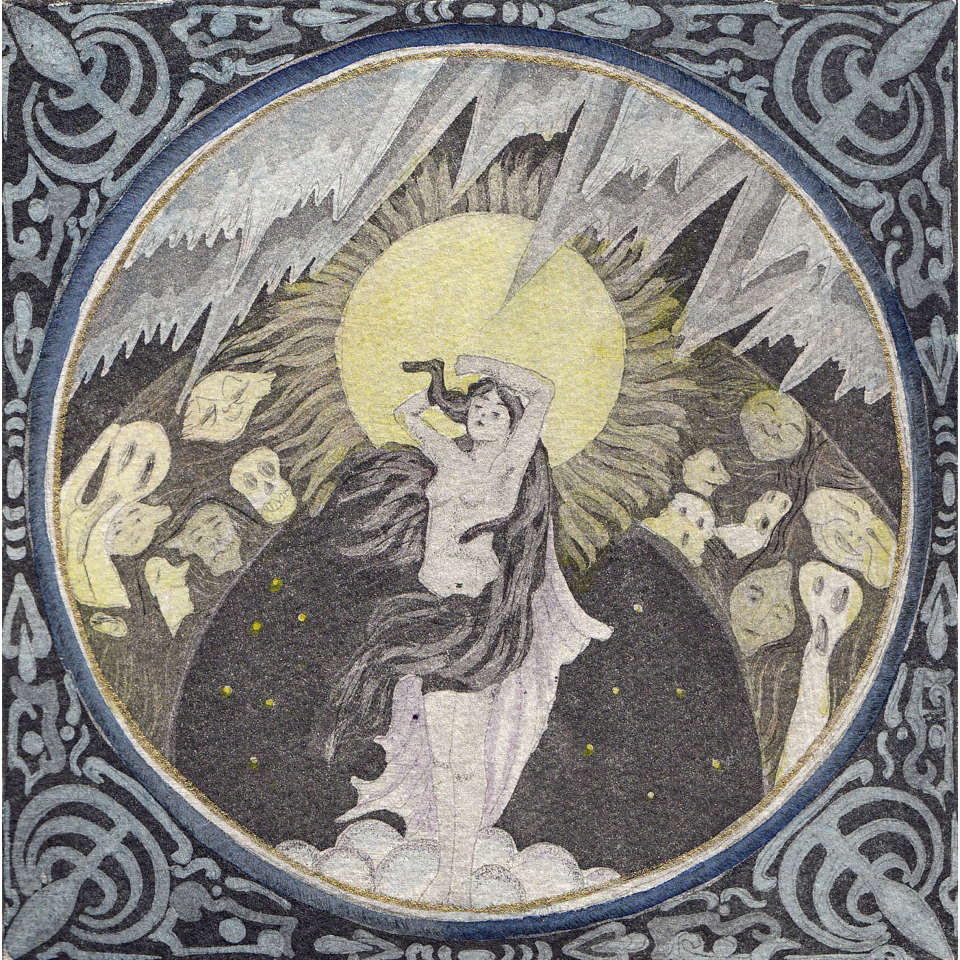 Monika Ortmann: Once Upon a Time. Aquatinta/ Radierung, 1980, Detail