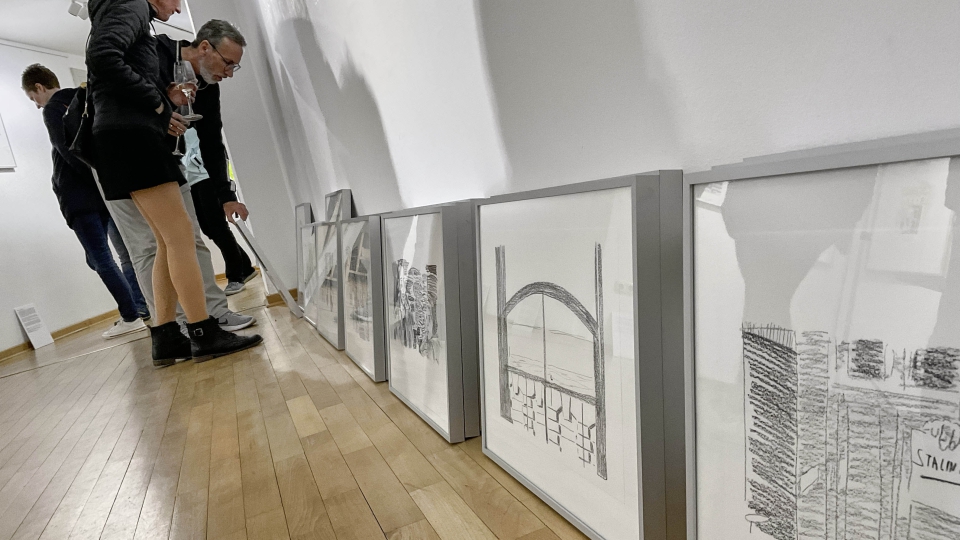 Preview und Live-Aufbau im Rahmen der 21. Rostocker Kunstnacht am 2. Juni 2023