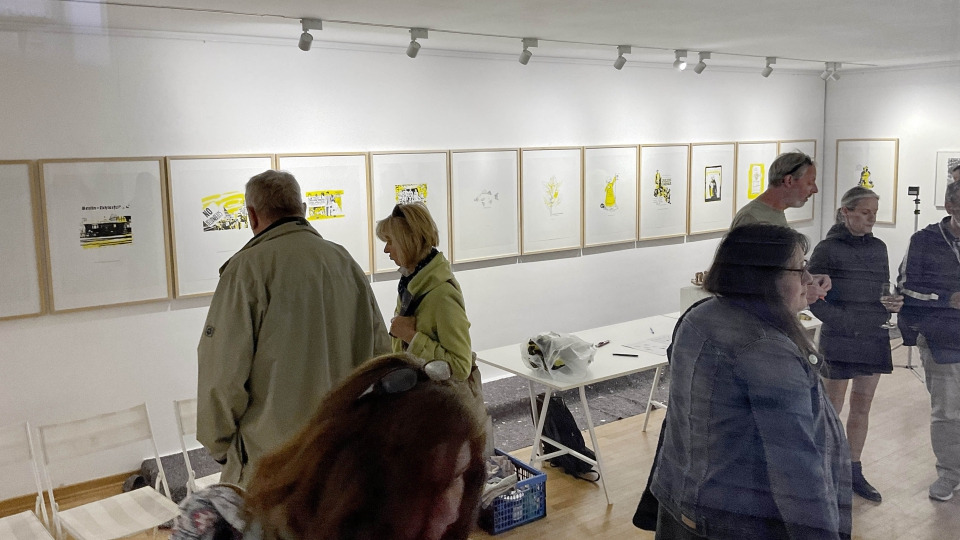 Preview und Live-Aufbau im Rahmen der 21. Rostocker Kunstnacht am 2. Juni 2023