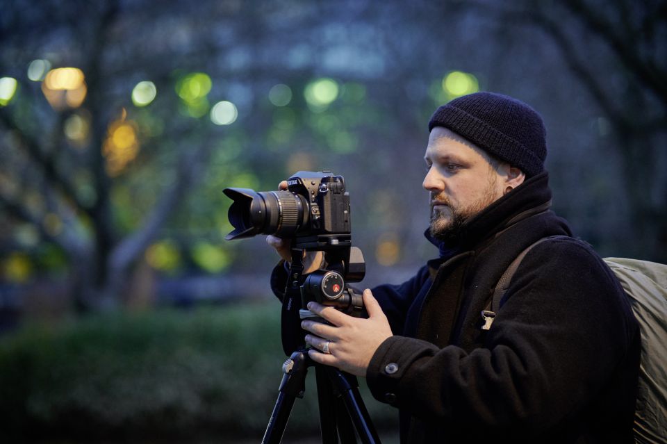 Lars Heidemann in der Vorbereitung