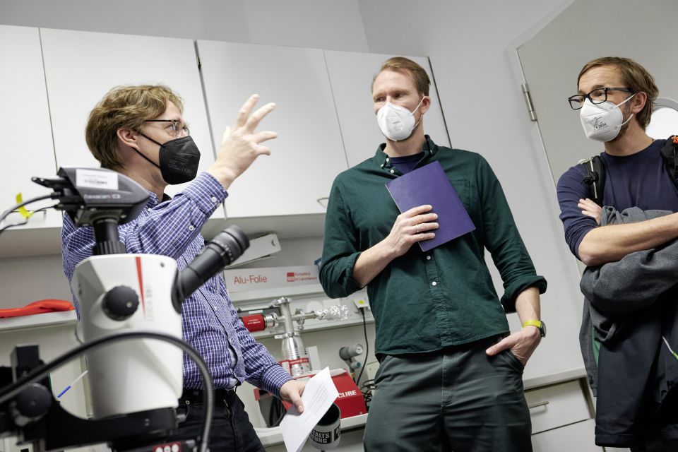 Rundgang im Institut für Physik und im Botanischen Garten I 14.02.2022