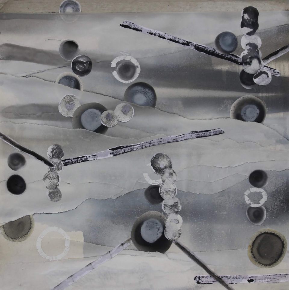 Ronny Lischinski: Tales of a Circle. No.25/36, Serie 2018, mixed media