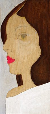 Aus der Serie DICHT DRAN, 2016, Öl auf Holz