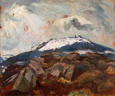 Ernst Emil Oberländer: Reifträger, 1925 (Sammlung Dr. Ulf Kringel)