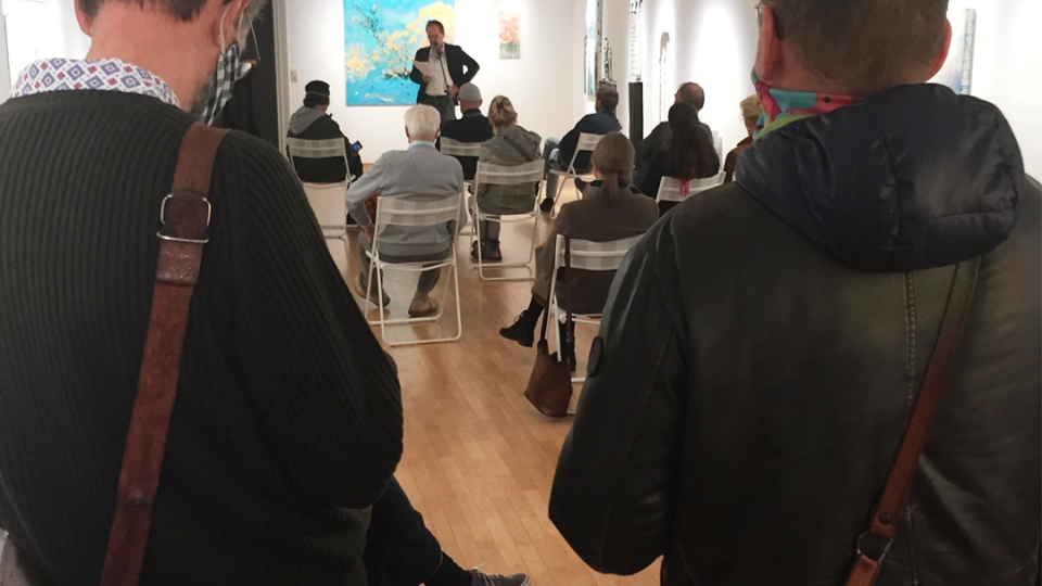 Eröffnung der 28. OZ-KUNSTBÖRSE