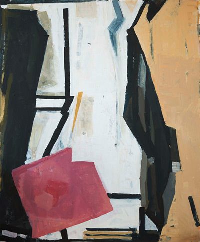 Waldemar Krämer: o.T. Acryl, 2013, 120x100 cm