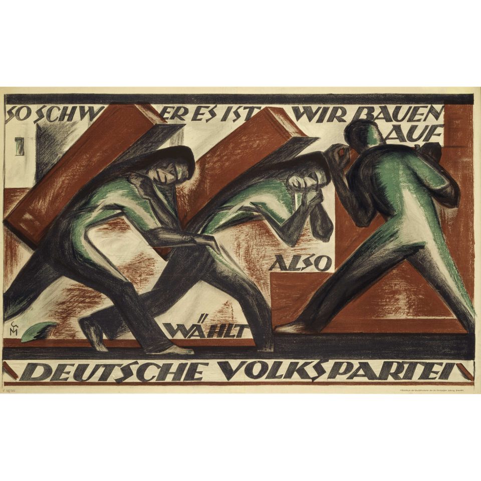 Bruno Gimpel: Wählt Deutsche Volkspartei. Reprint (Deutsches Historisches Museum)