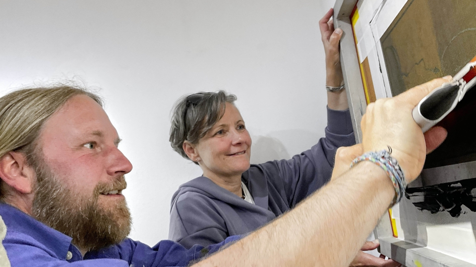 Preview und Live-Aufbau im Rahmen der 21. Rostocker Kunstnacht am 2. Juni 2023